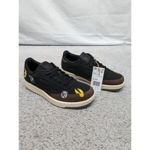 Reebok Harry Potter Club‎ C 85 Sneakers Hogwarts Unisex Size 5 Black 100206938